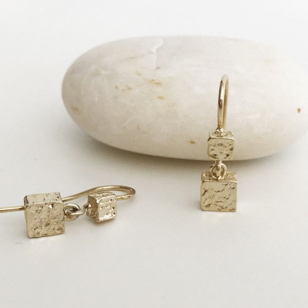 Pendientes double square