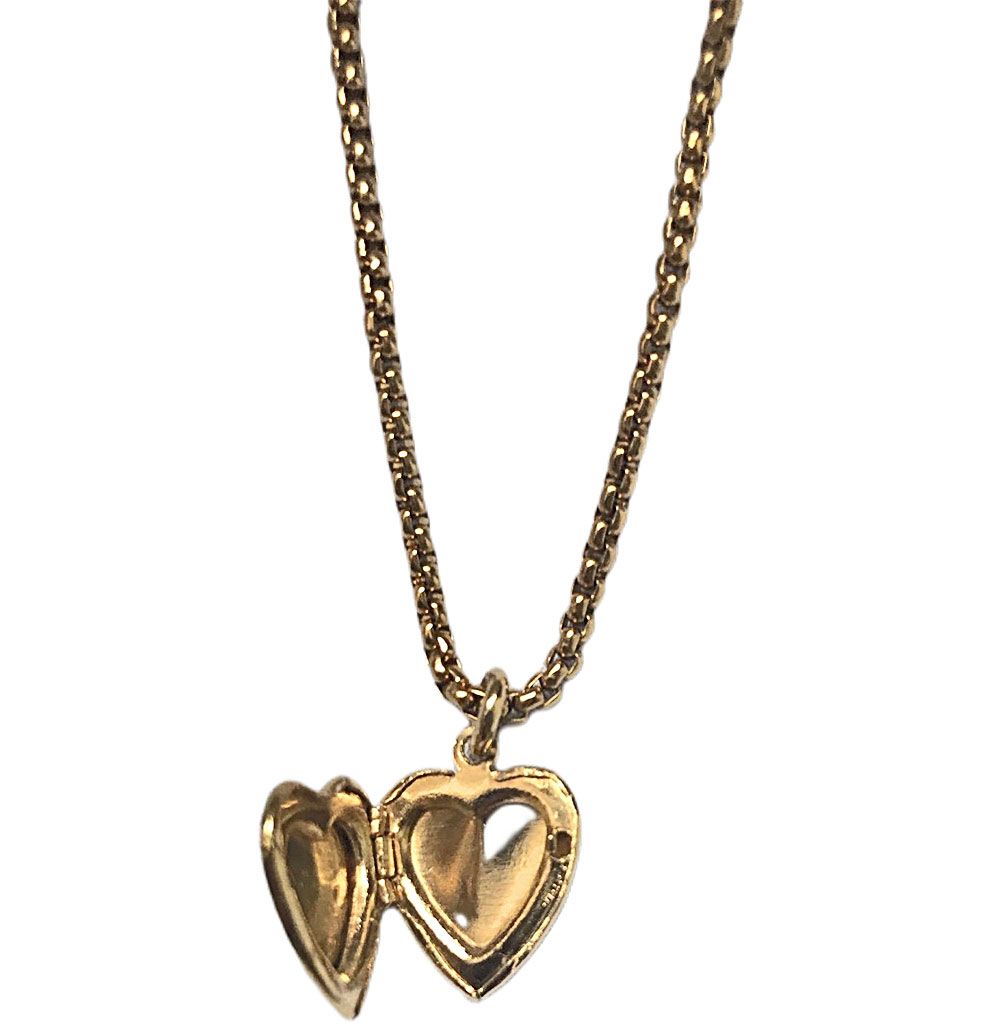 Gargantilla guardapelo corazón - Imagen 2
