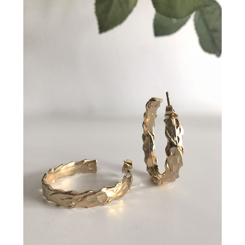 Aros oro afra - Imagen 2