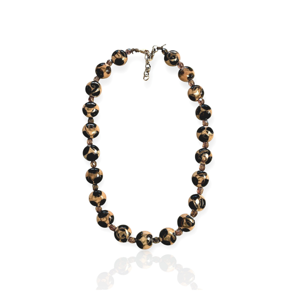 Gargantilla cerámica animal print (disponible en varios colores) - Imagen 2